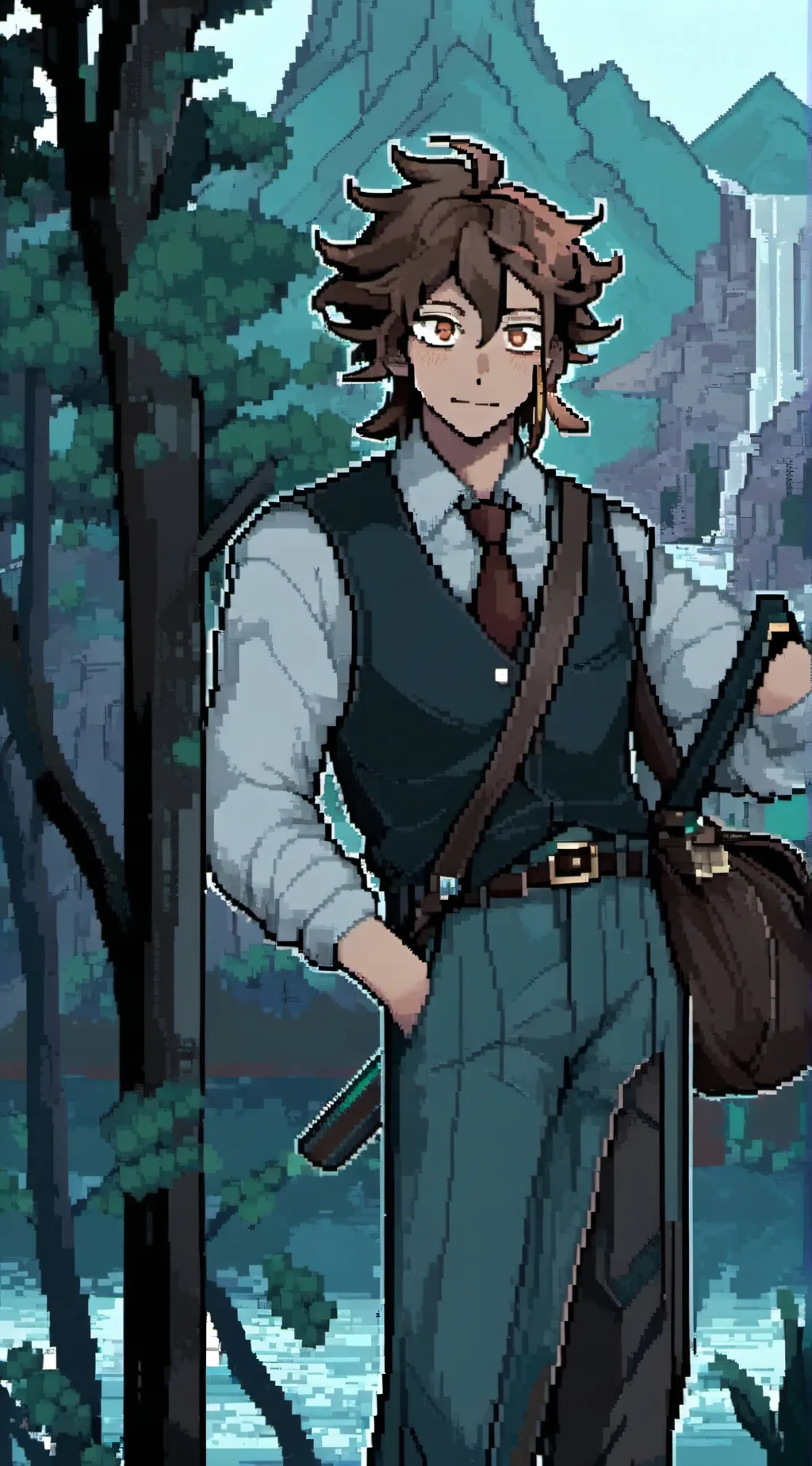 ai character: RODY LAMOREE background