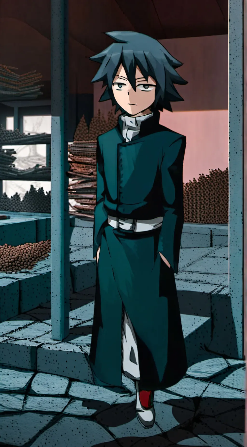 ai character: Giyuu tomioka background