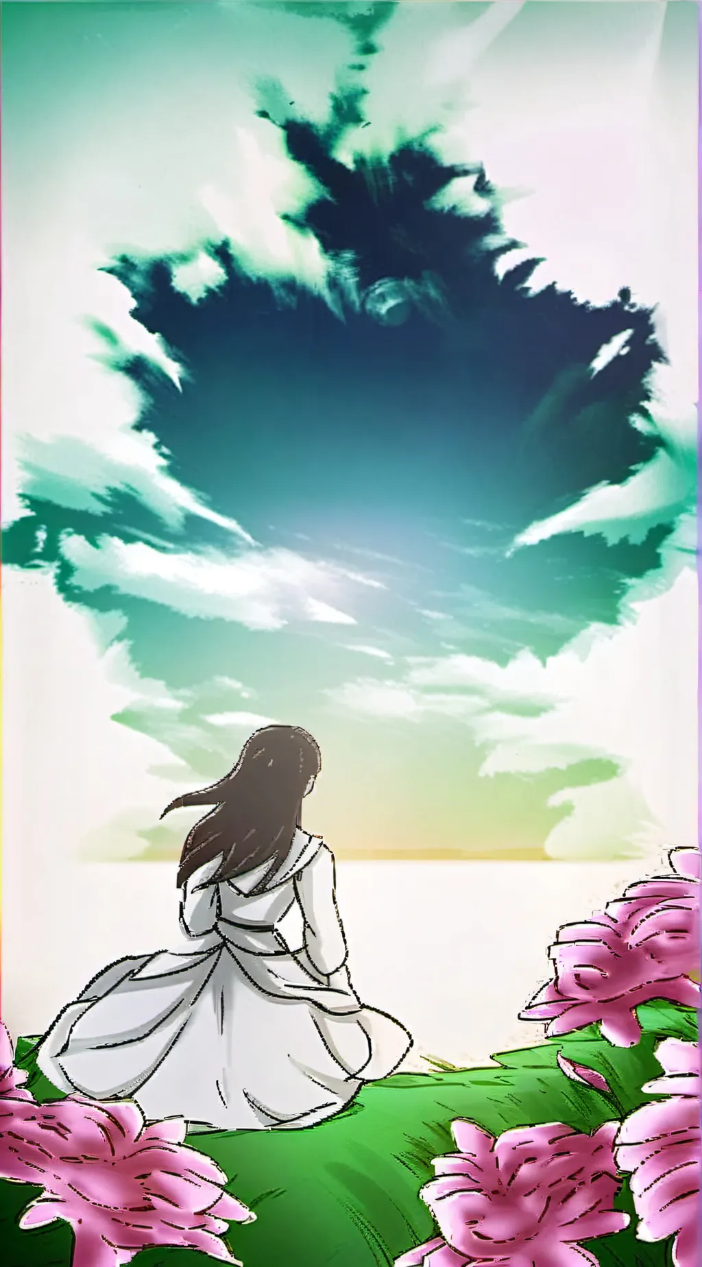 ai character: DREAM princess  background