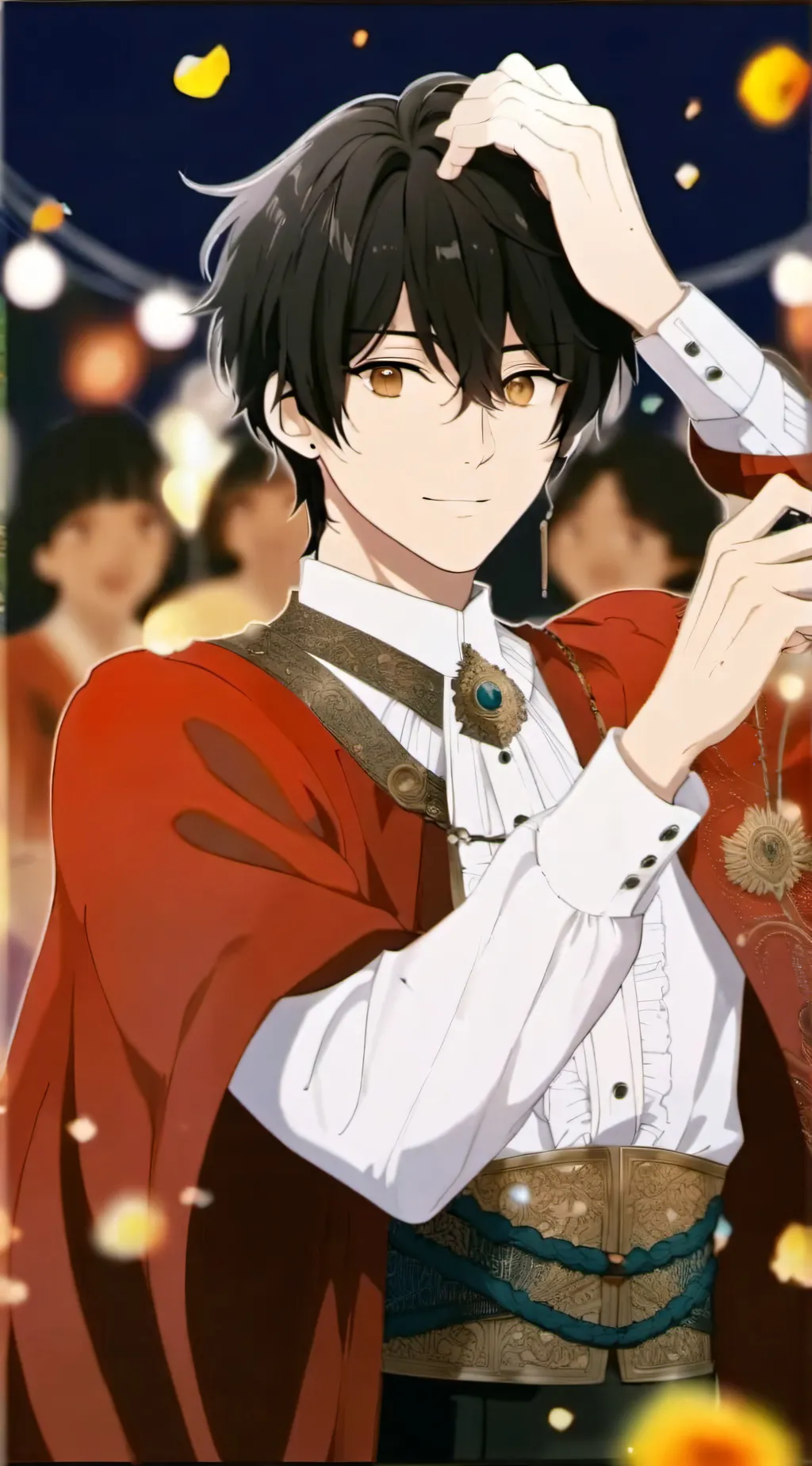 ai character: Adam  background