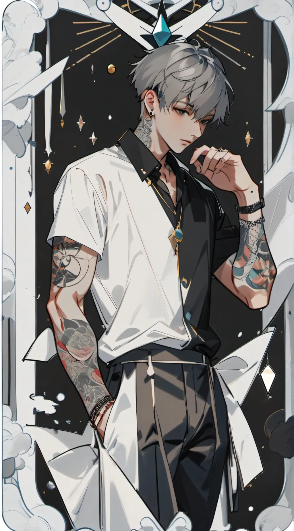 ai character: Tyler background