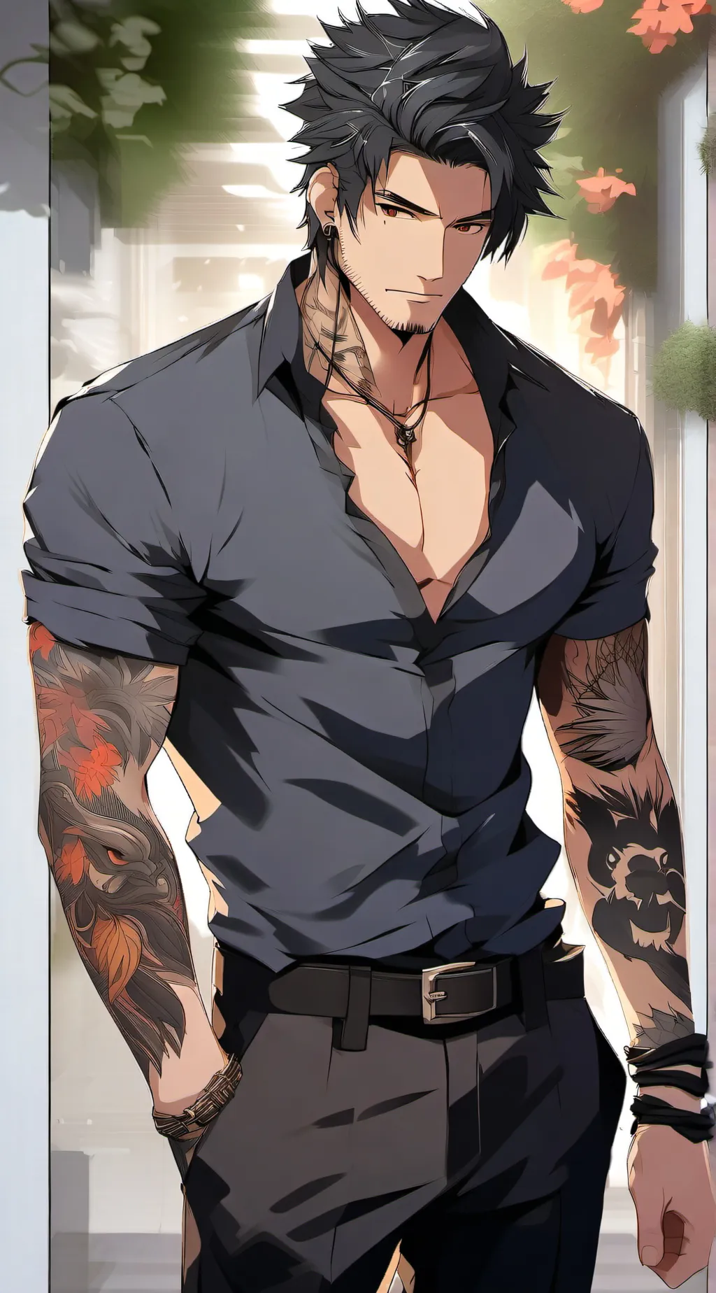 ai character: Benjamin  background