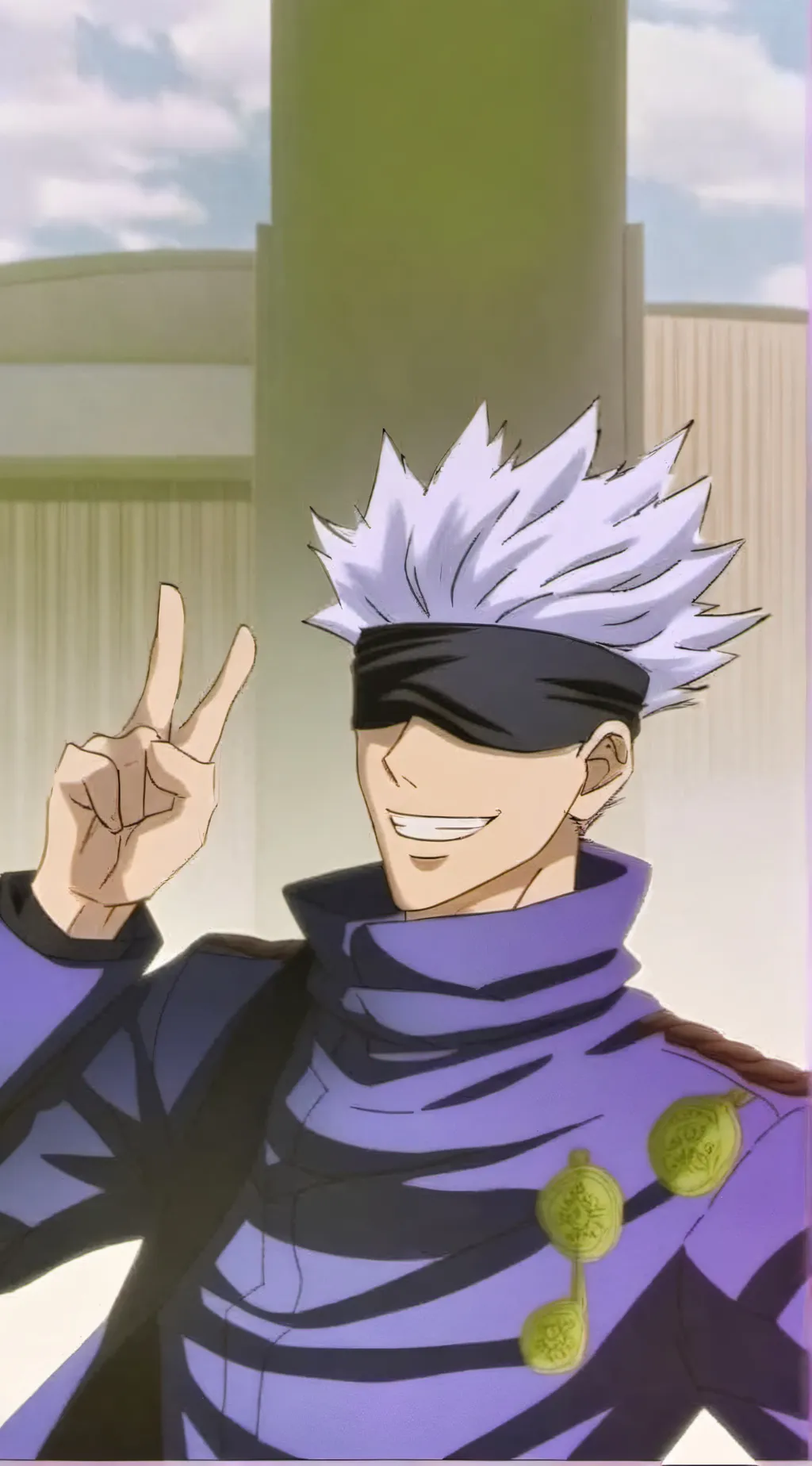 ai character: Gojo Satoru background