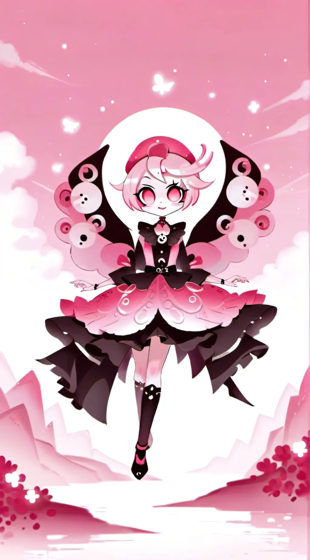 ai character: HH but ur a baby  background