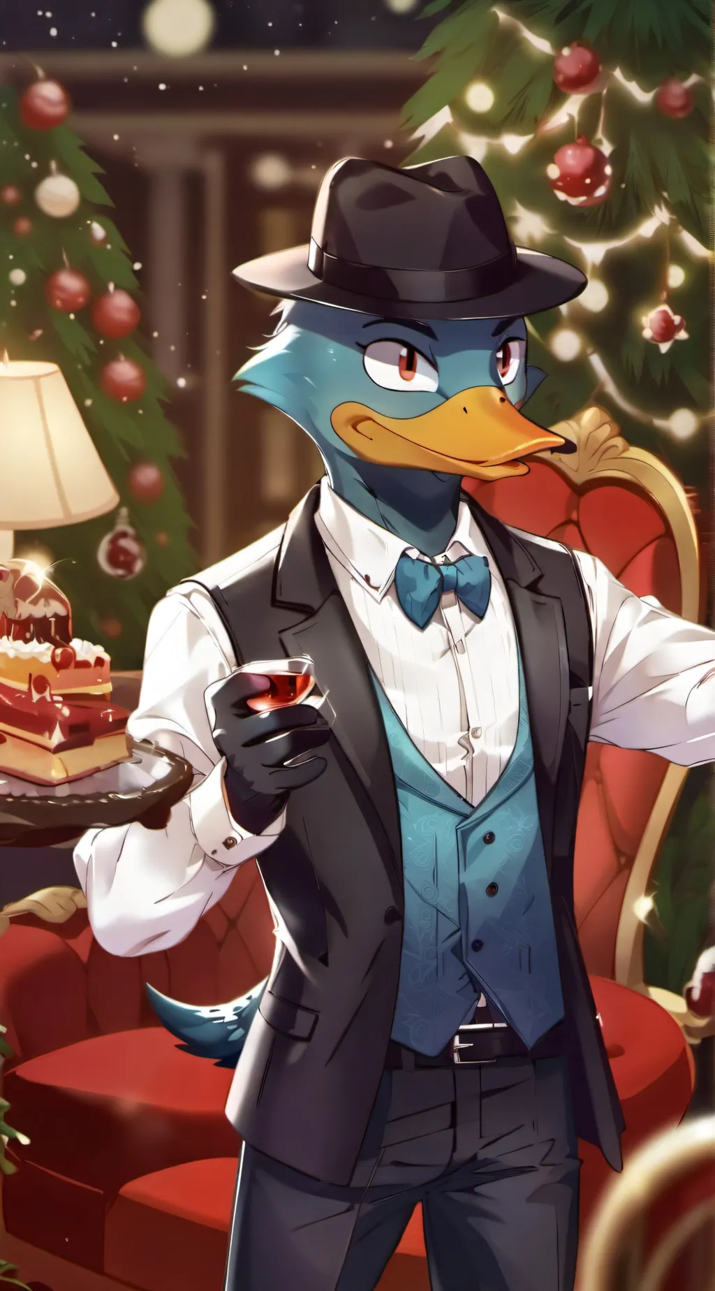 ai character: Patrick  background