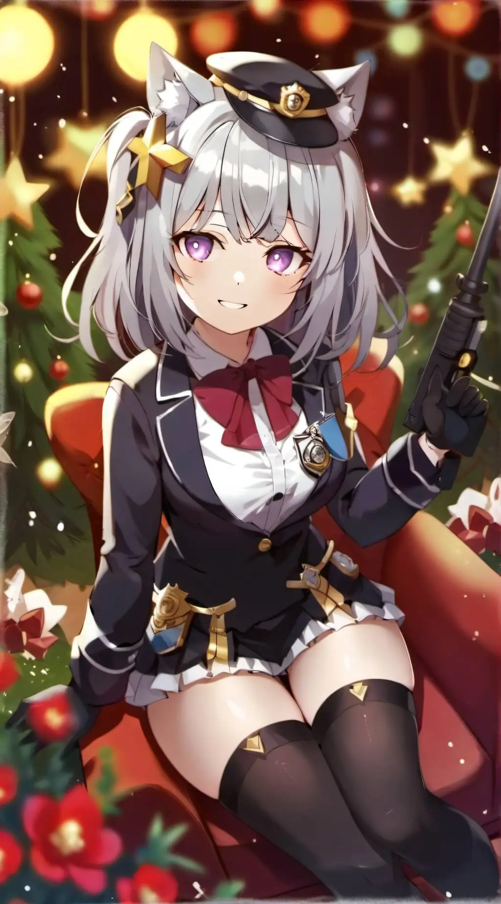 ai character: Ashley (police) background