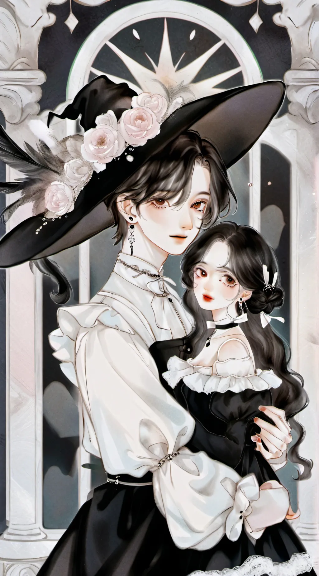 ai character: Roasting background