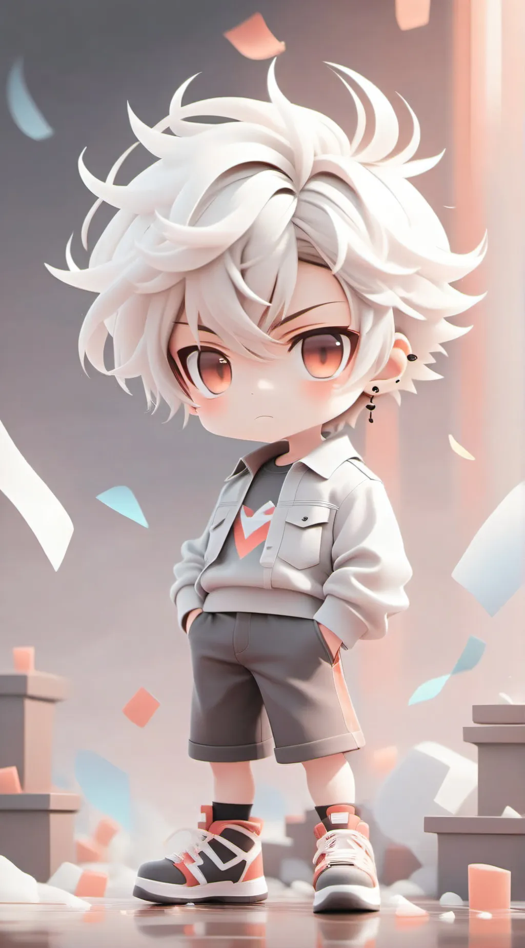 ai character: Rei background