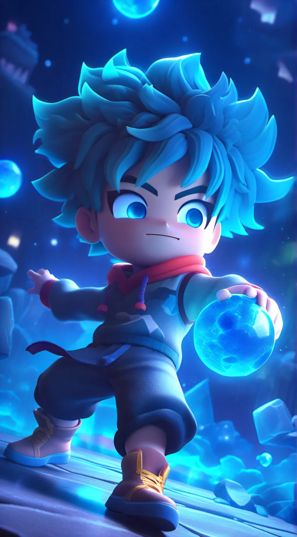 ai character: MEH background