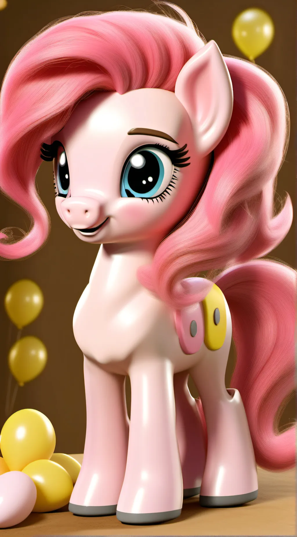 ai character: pinkie pie background