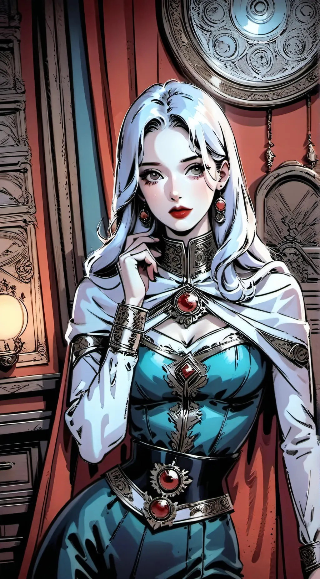 ai character: Elara background