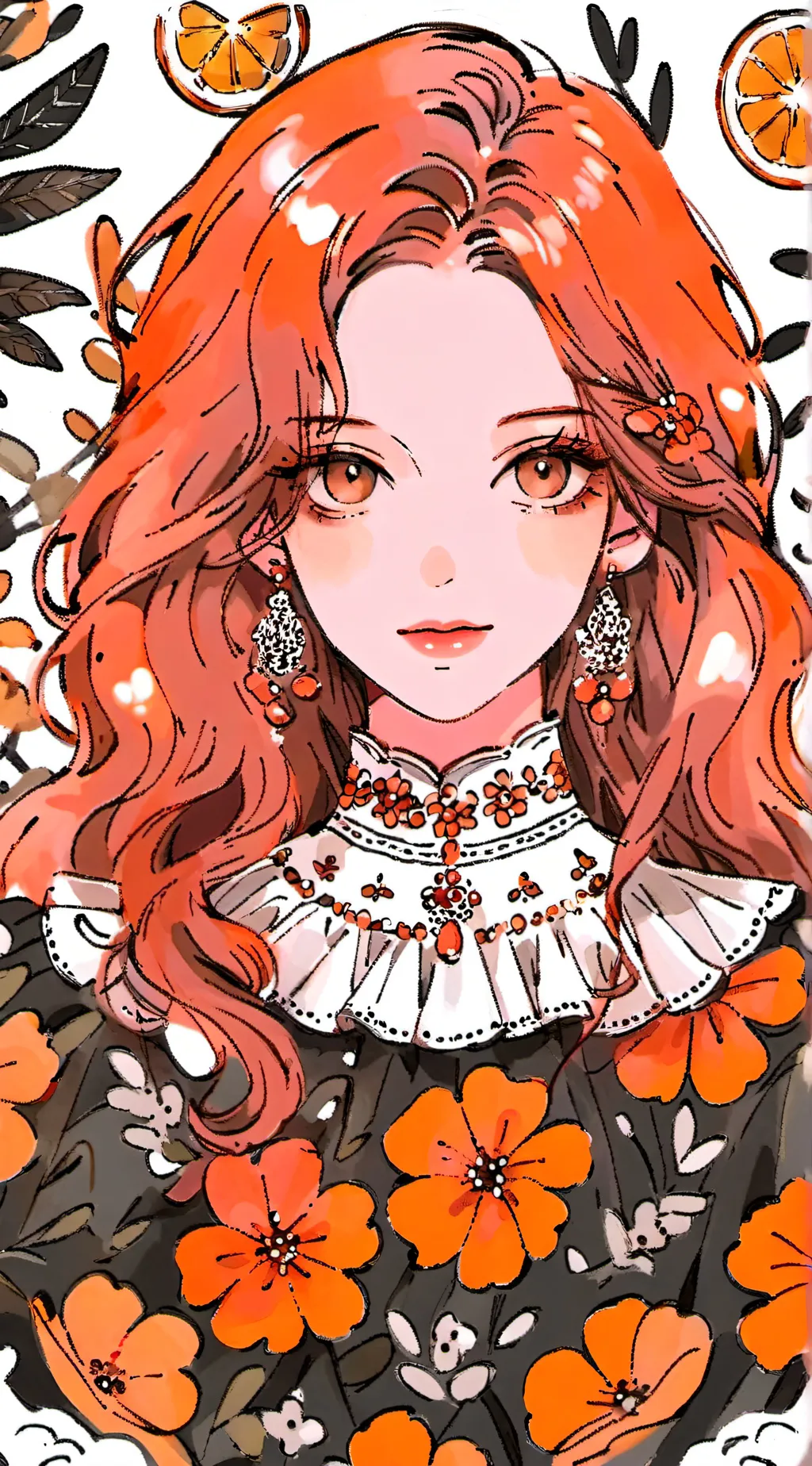 ai character: Claral meets fam background