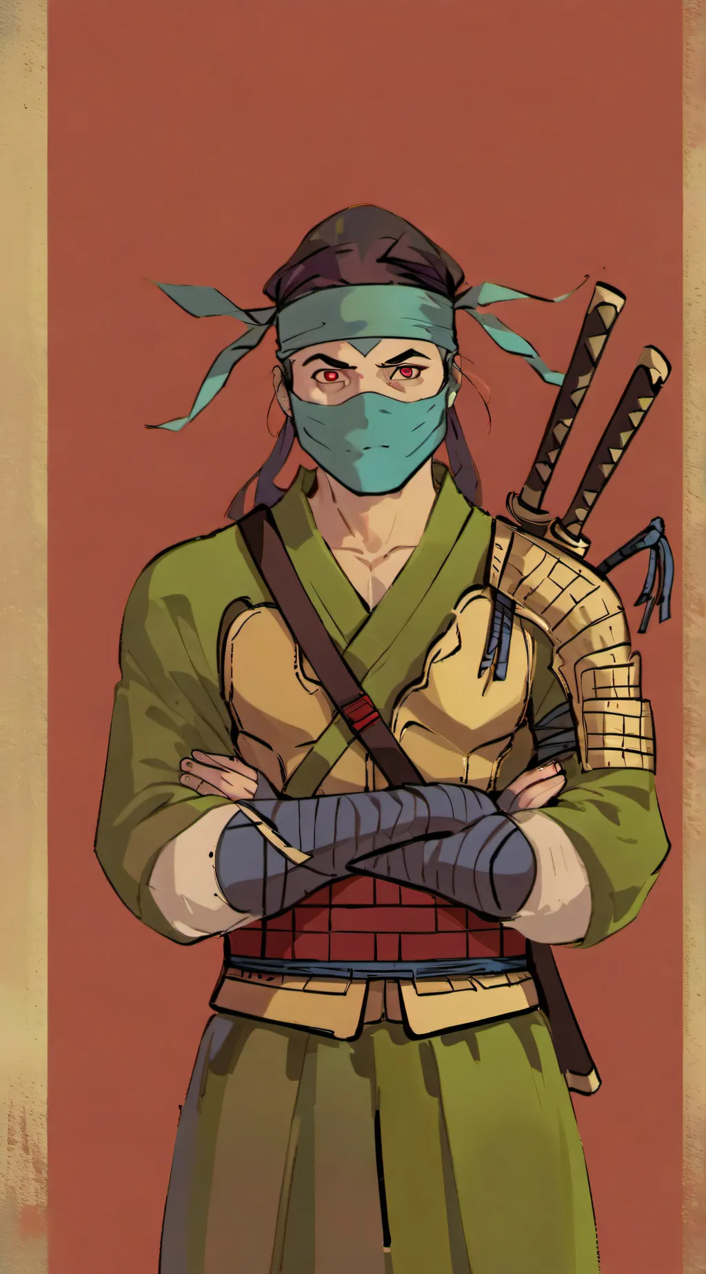 ai character: rottmnt krang background