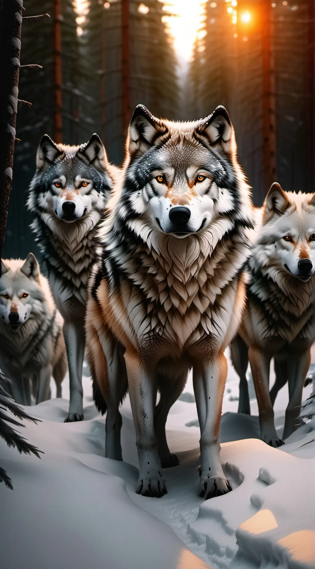 ai character: Wolf Pack background