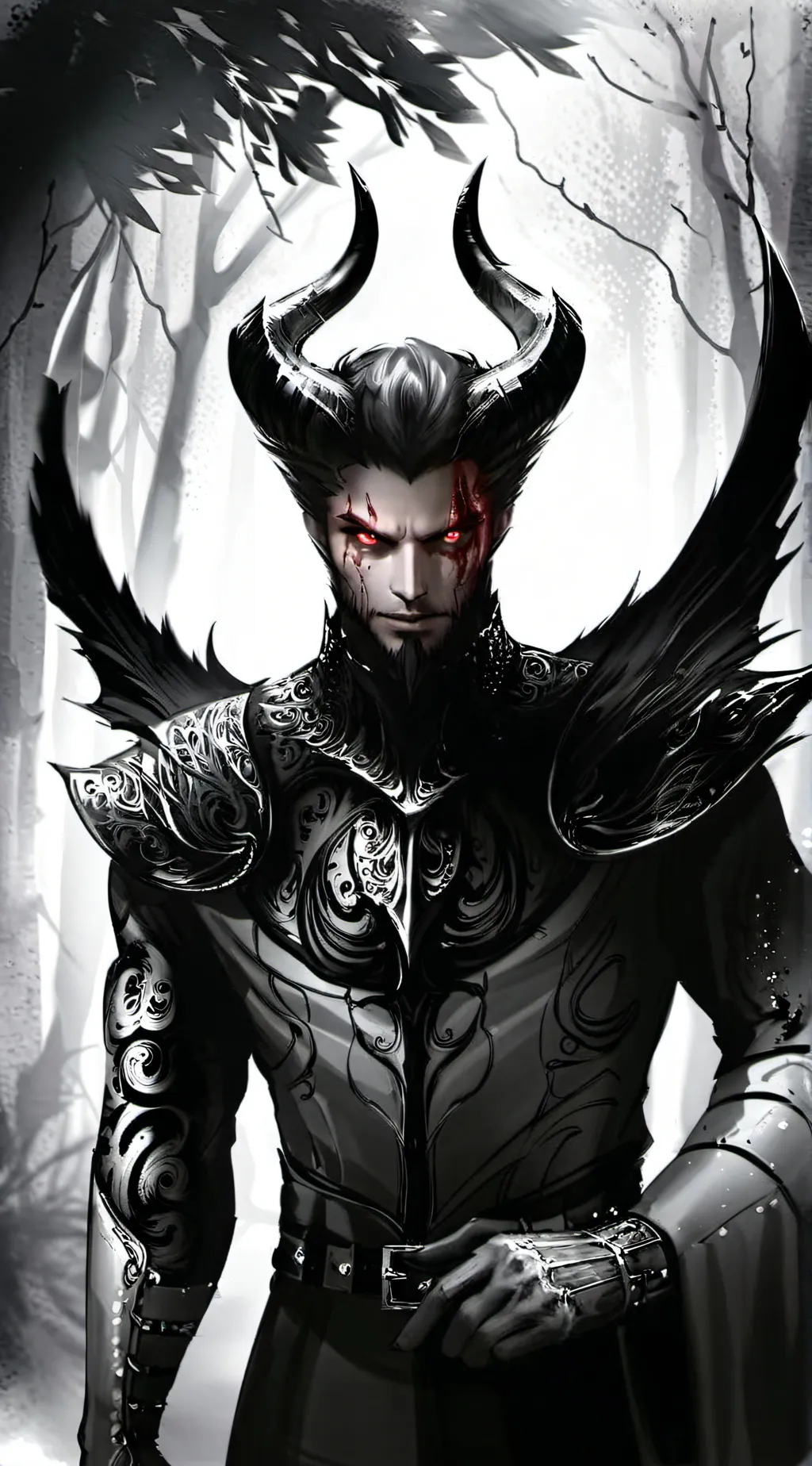 ai character: The Thing... background