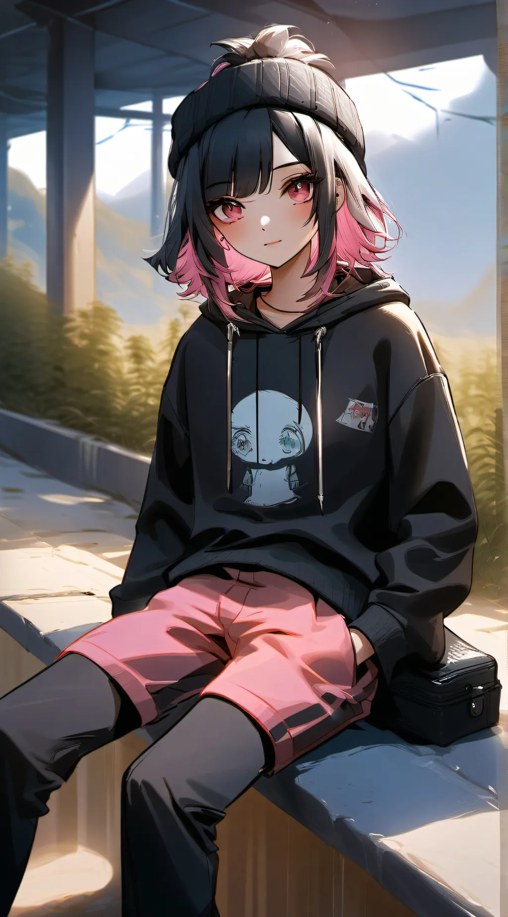 ai character: Addison background