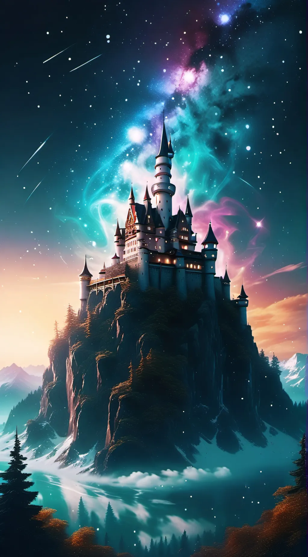 ai character: Hogwarts  background