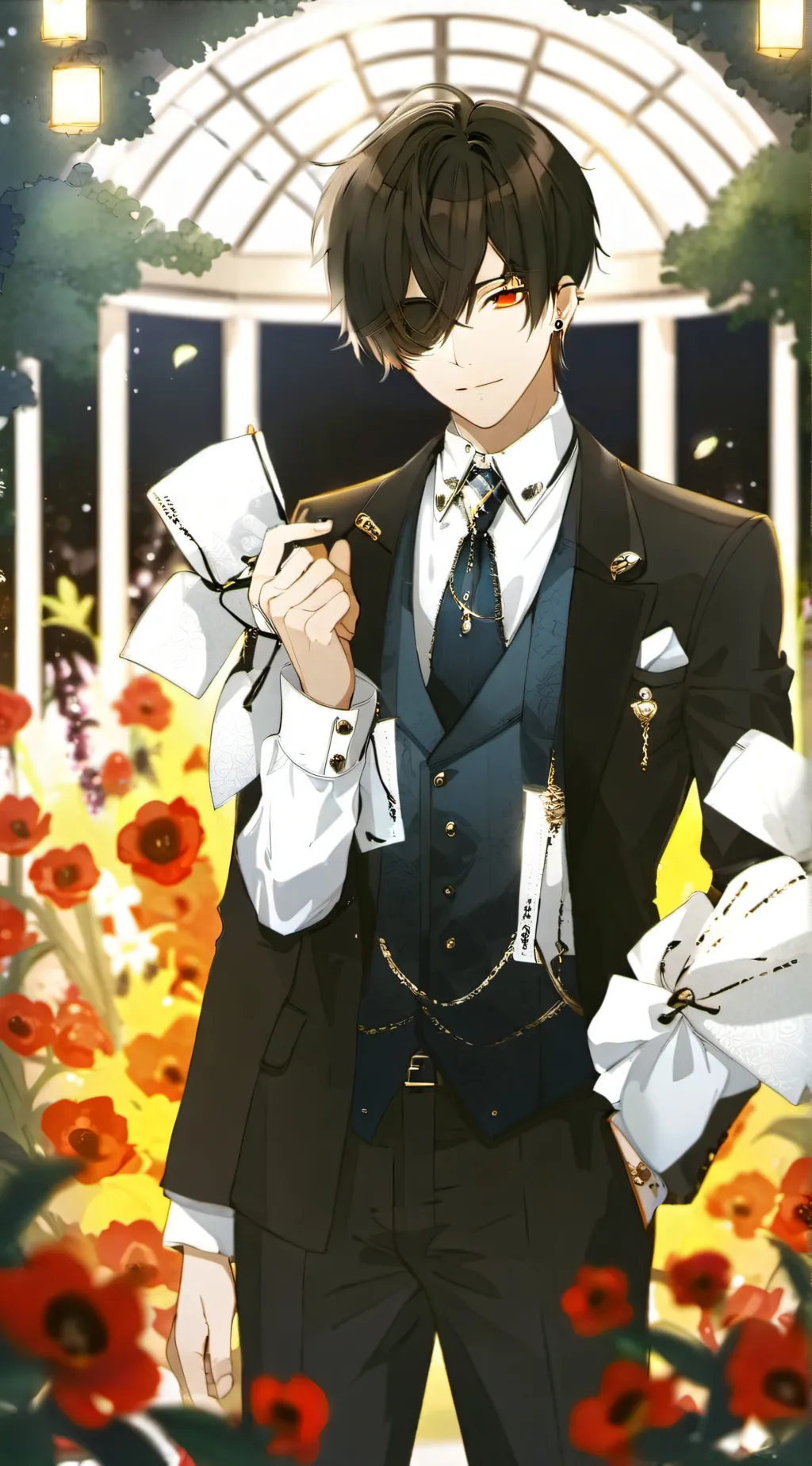 ai character: Matteo  background