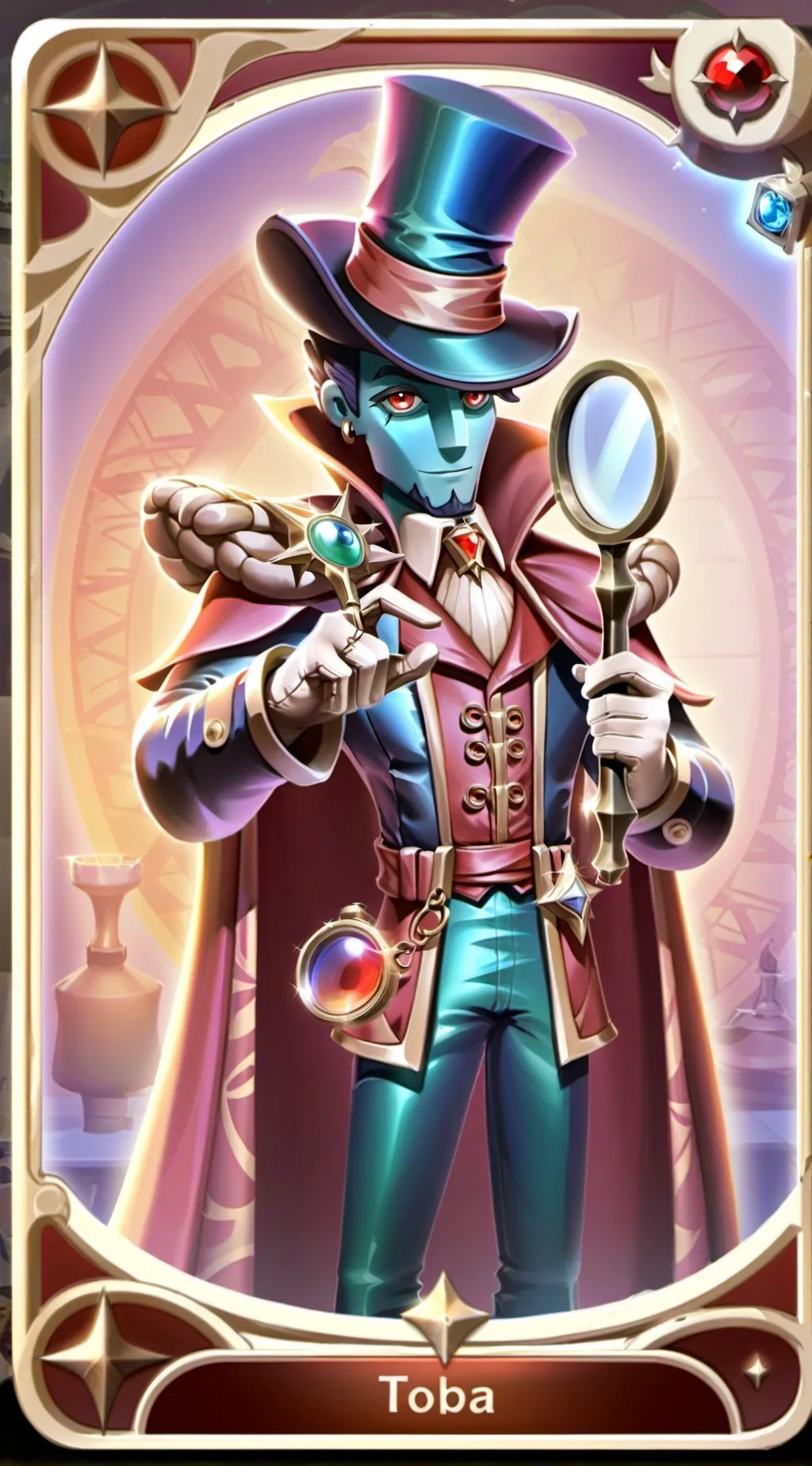 ai character: copycat background