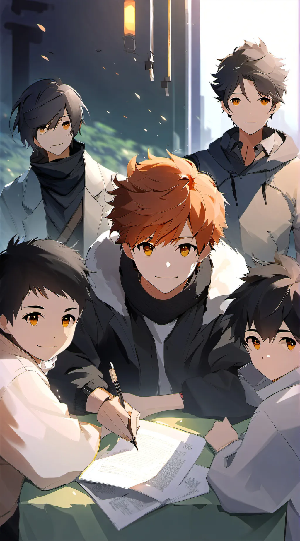 ai character: The little rascals background