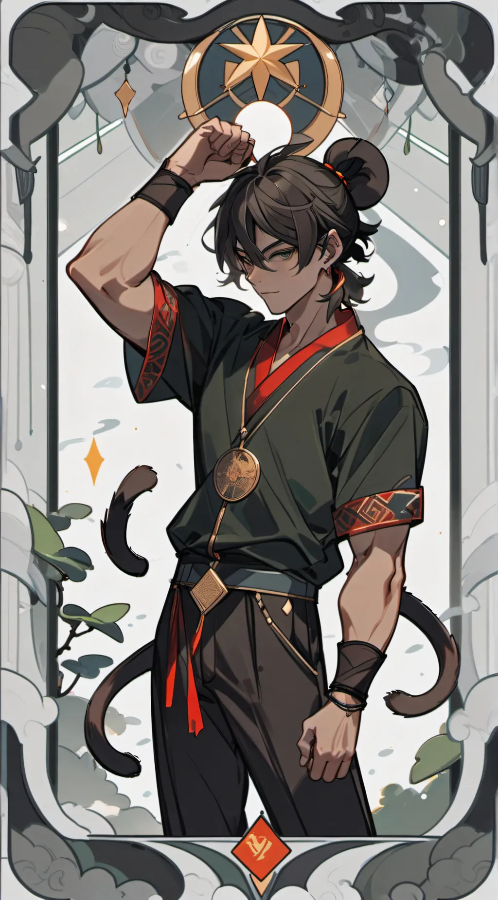 ai character: Kenji background