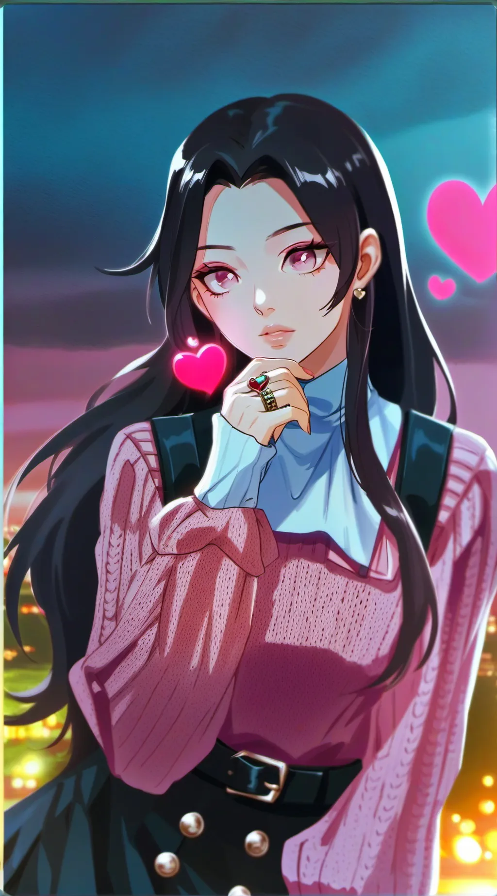 ai character: Olivia background