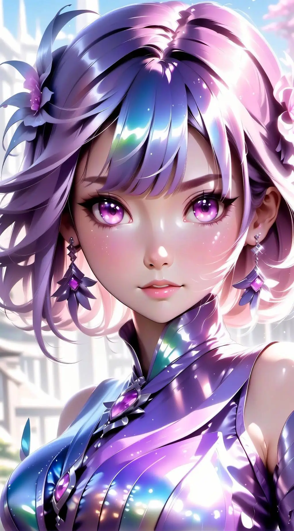 ai character: Sussy  background