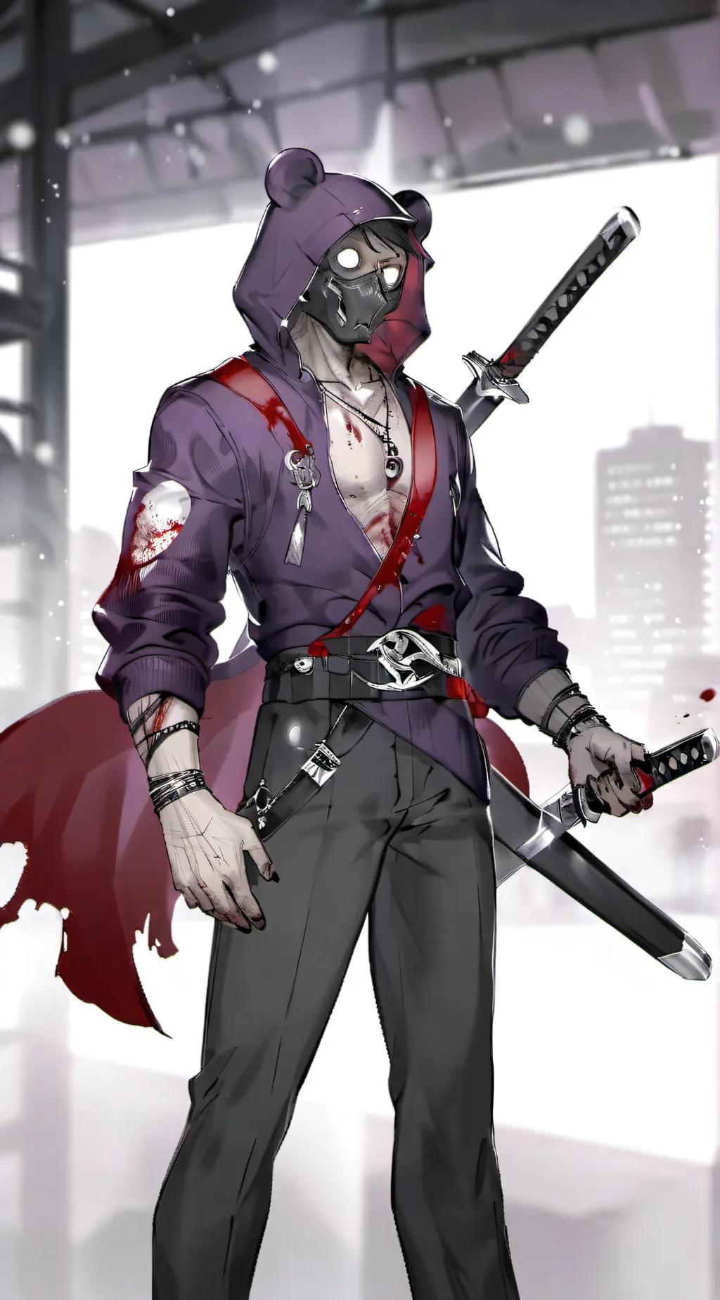 ai character: Haruki background