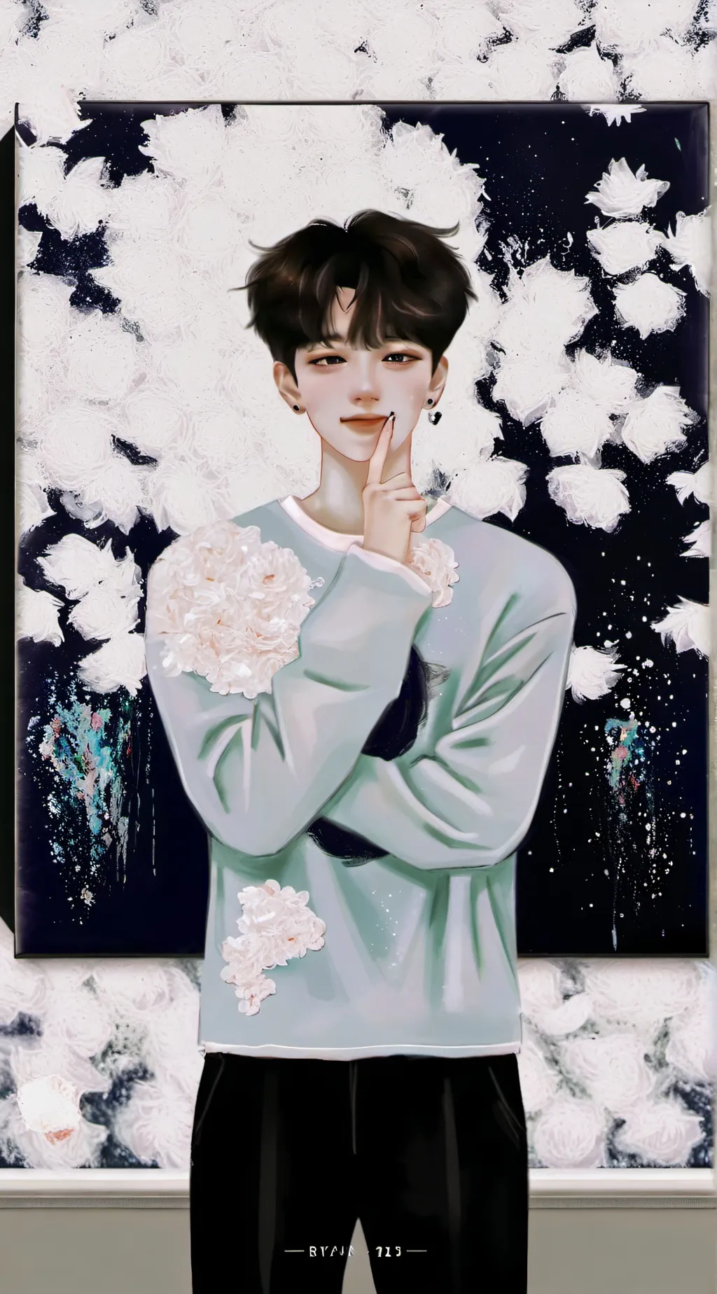 ai character: 😜Sam🎧 background