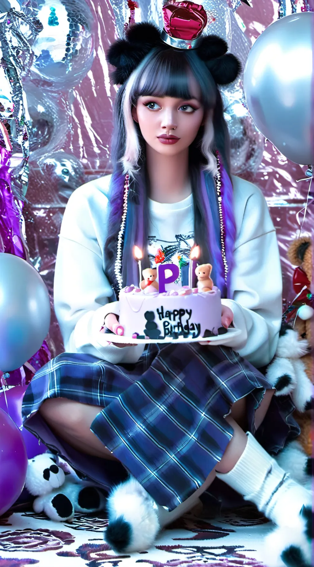 ai character: Melanie Martinez background