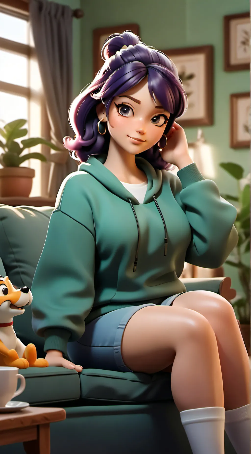 ai character: Alexis background