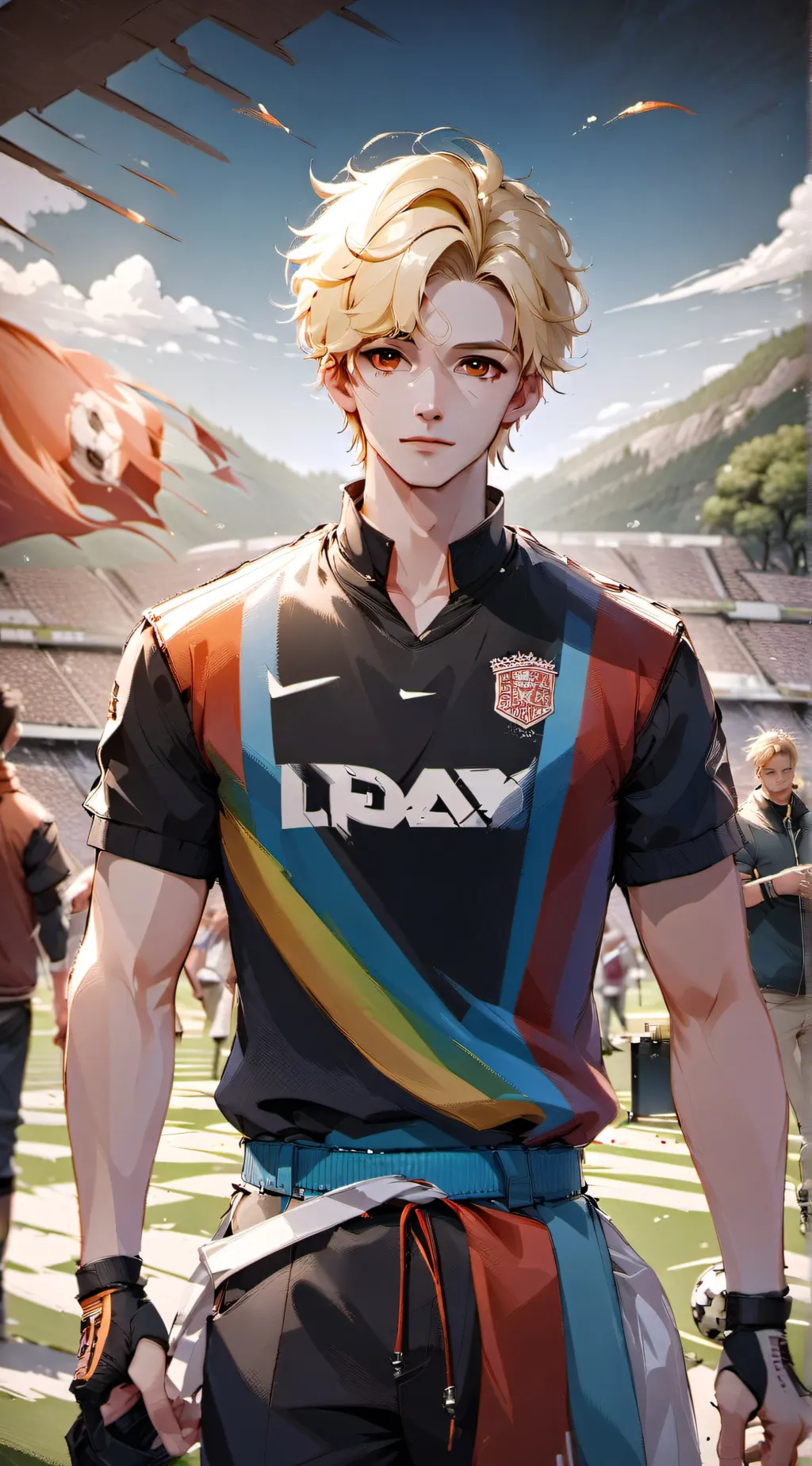 ai character: Max background