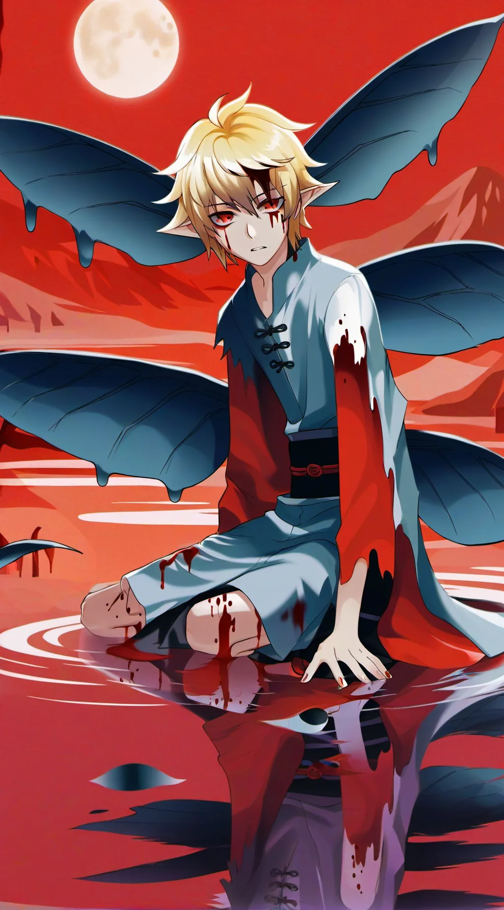 ai character: Pontus  background