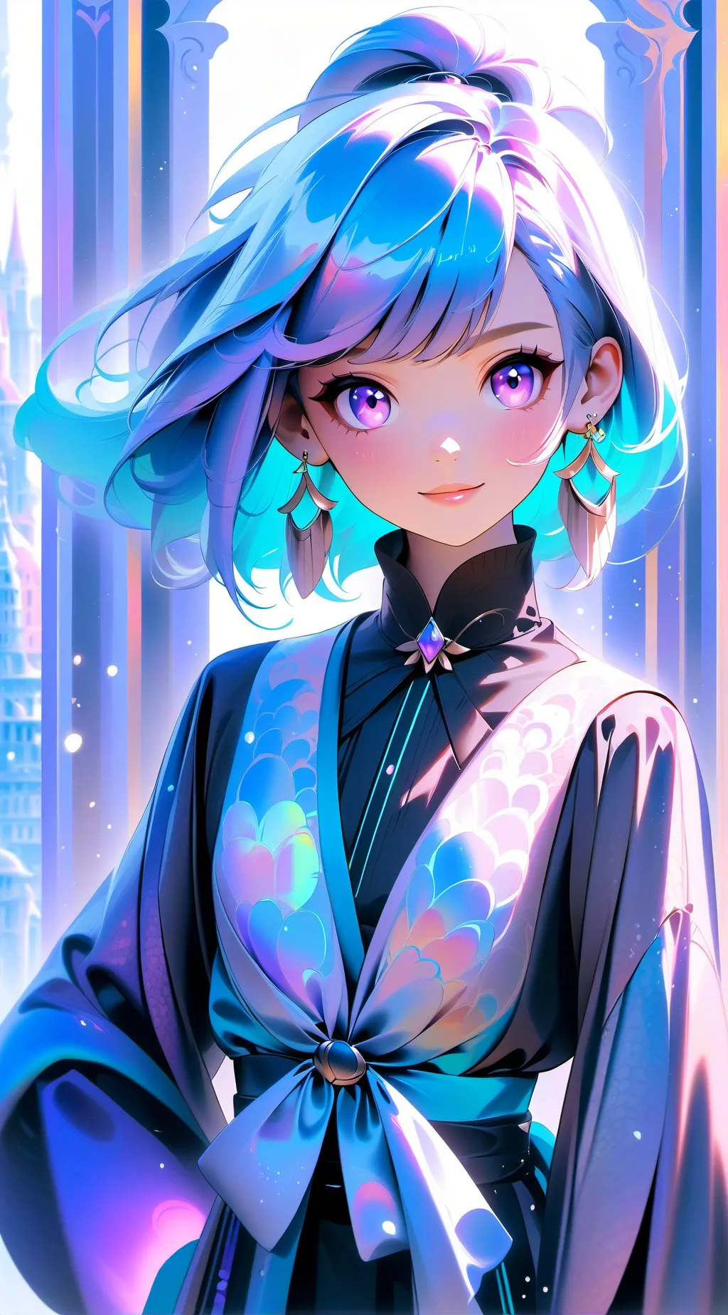 ai character: Vox  background