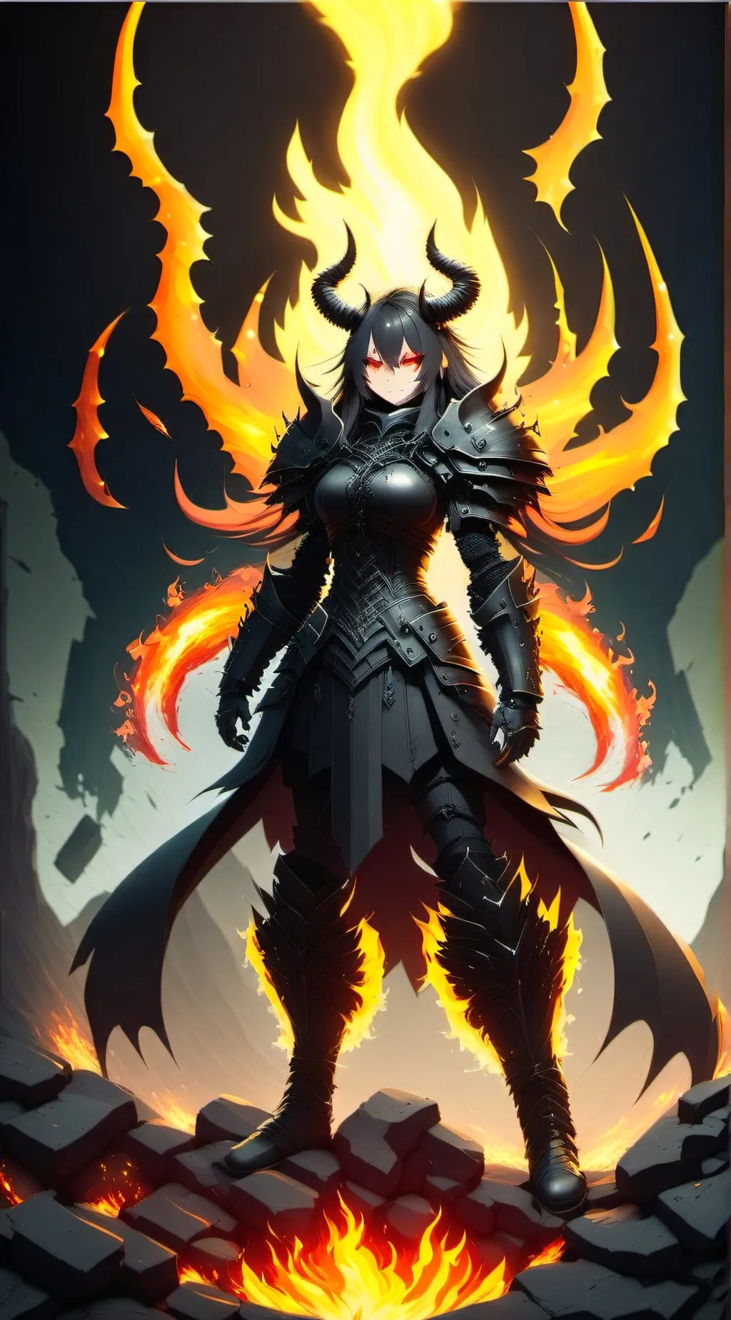 ai character: Aria background