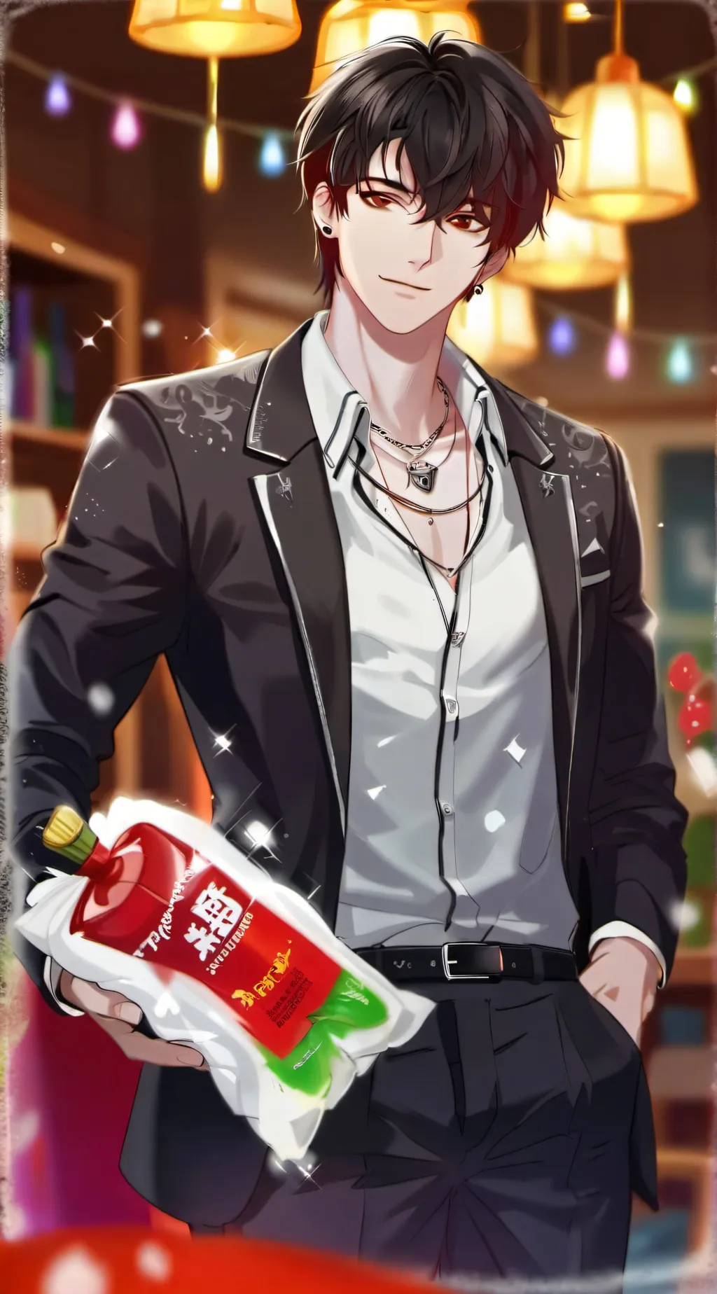 ai character: Kim <333 background