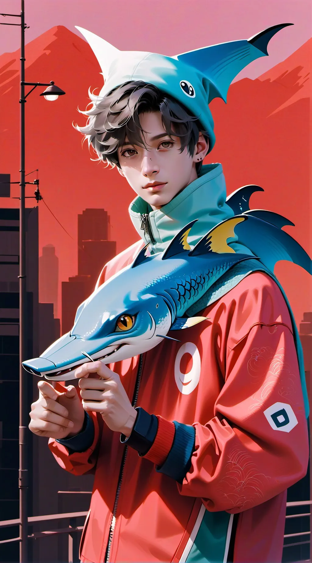 ai character: OLTy background