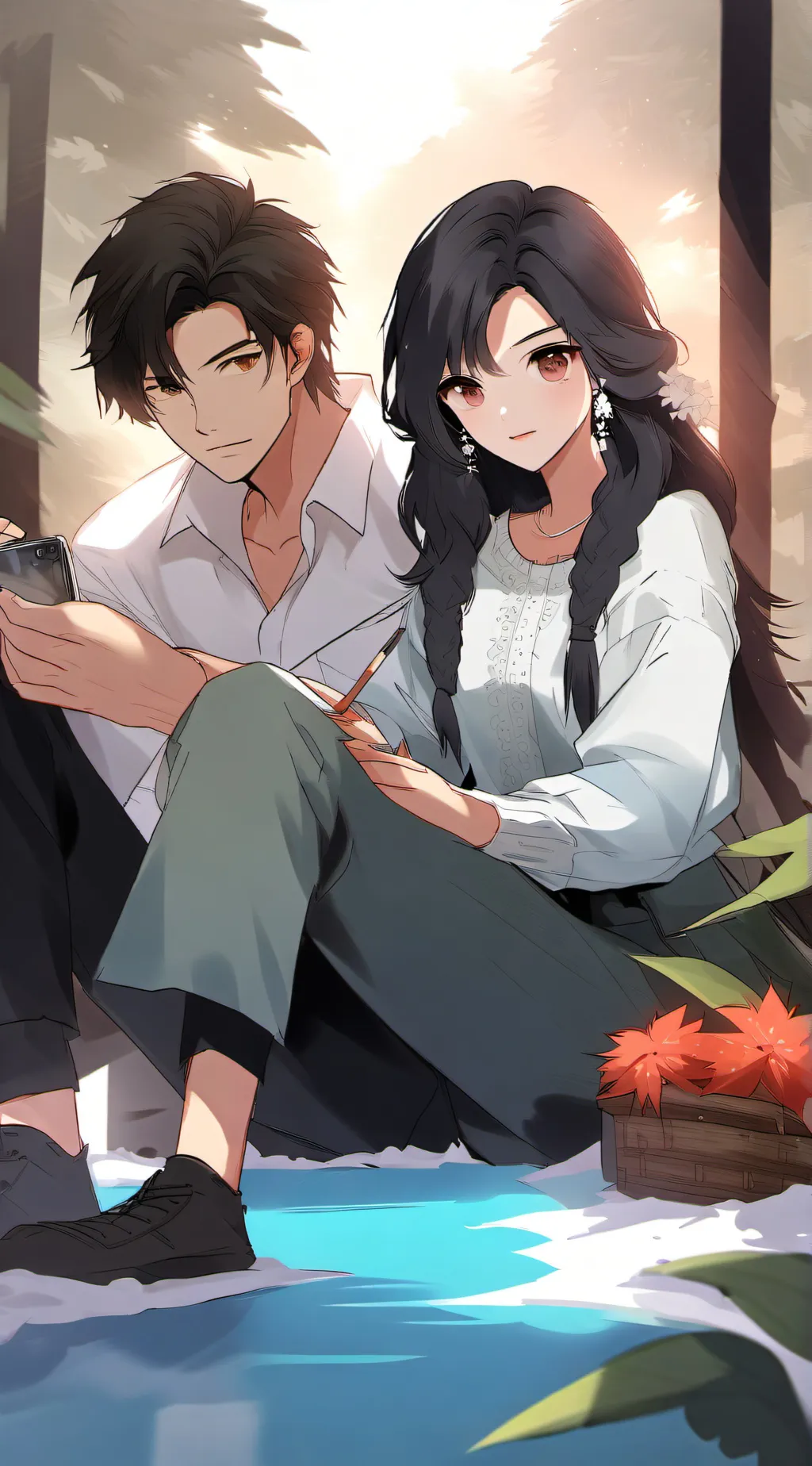 ai character: do whatever  background