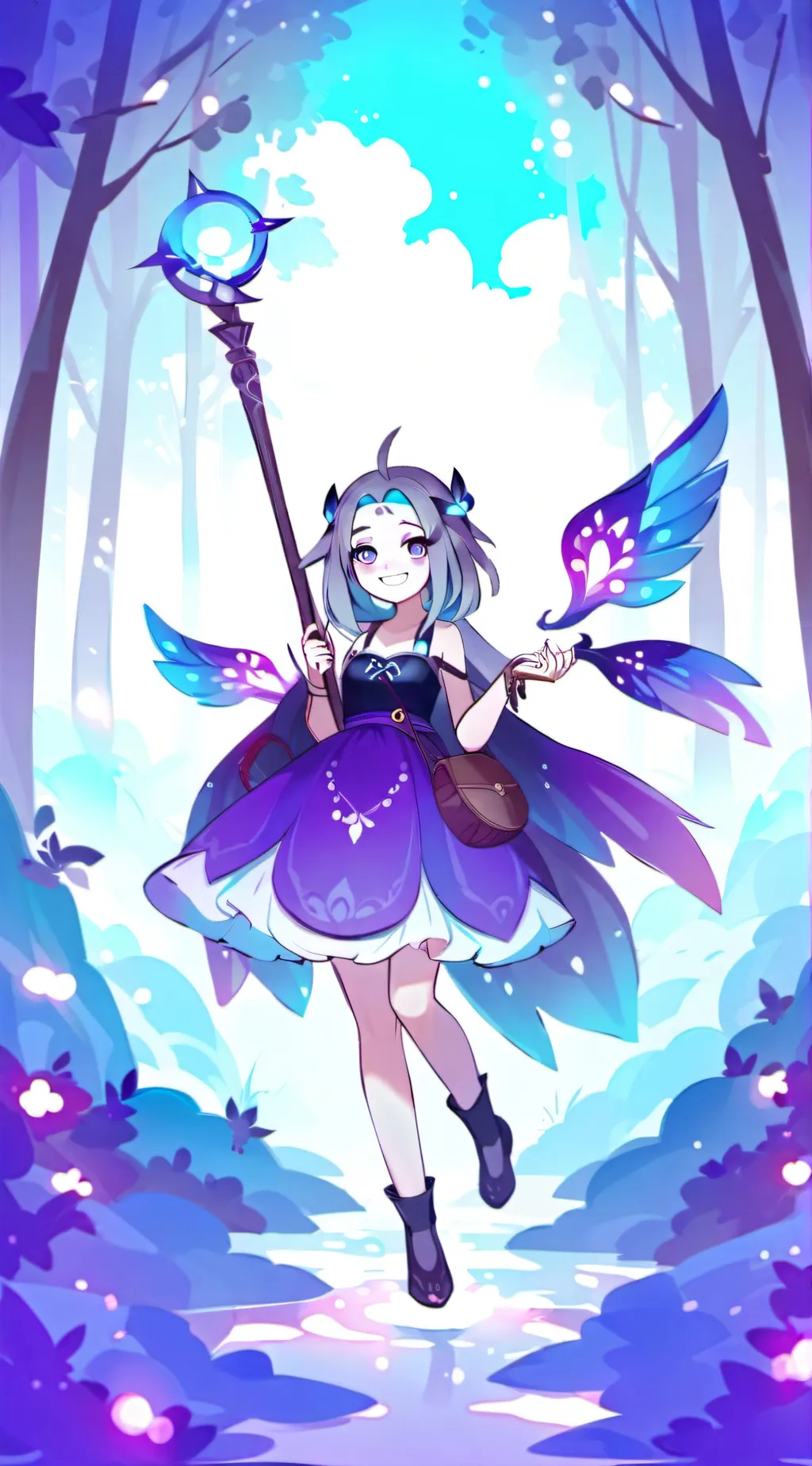 ai character: Pojin looki background