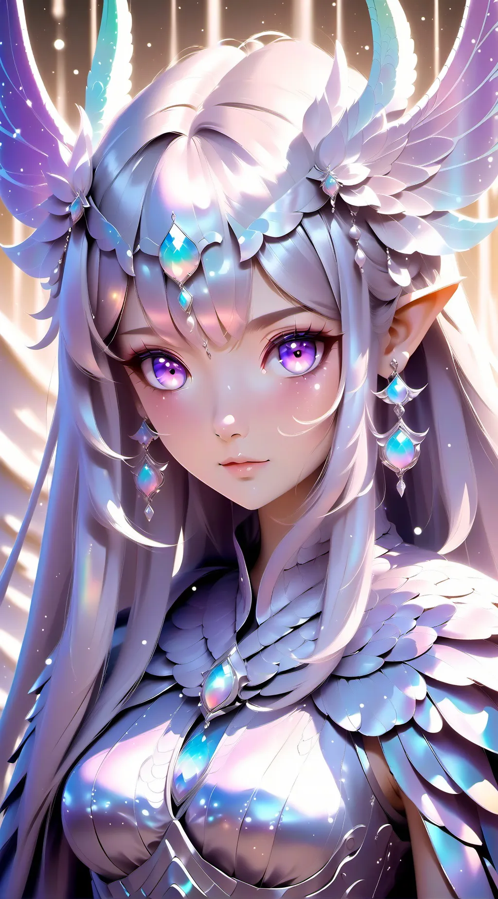 ai character: Princess school   background