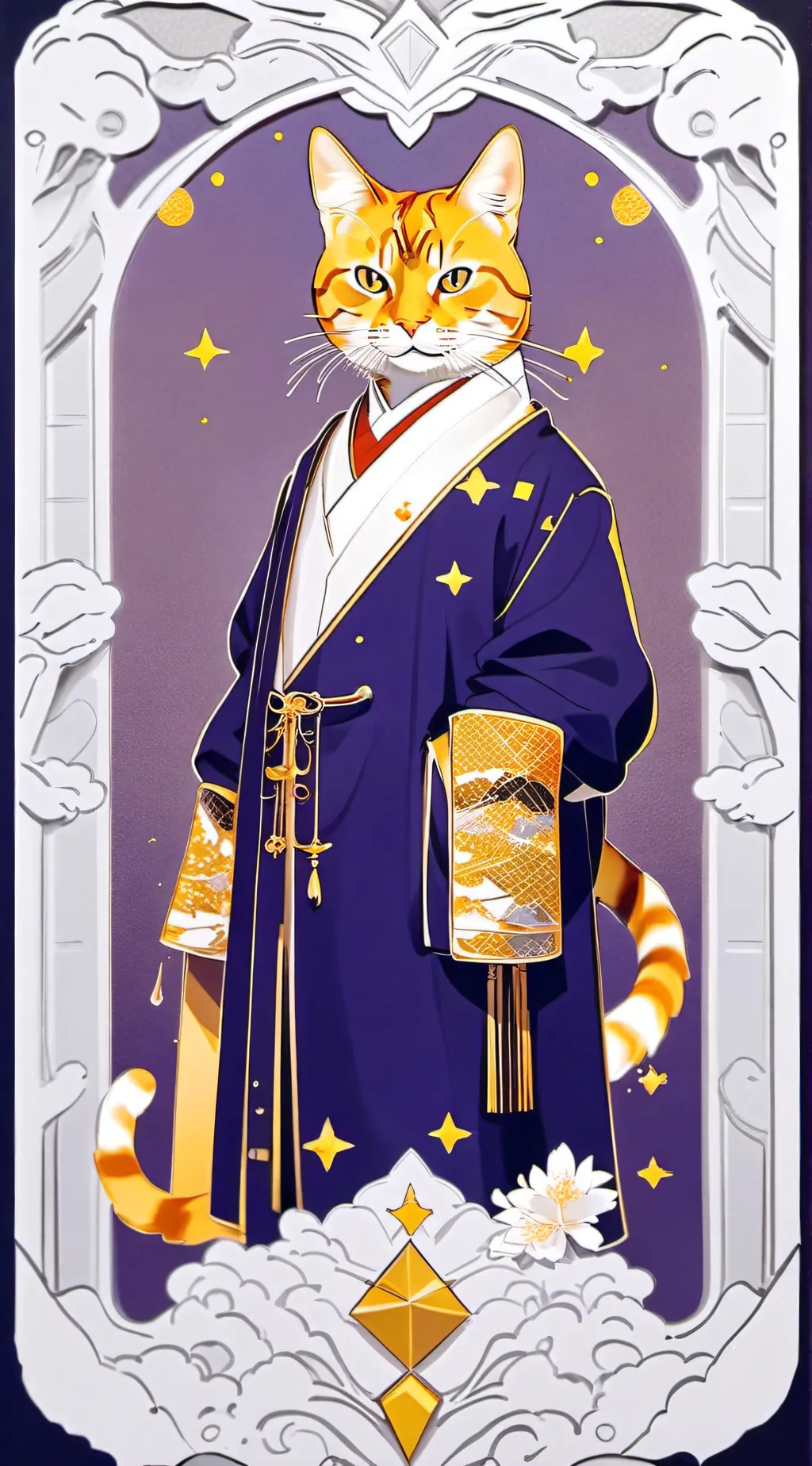 ai character: Kohaku background