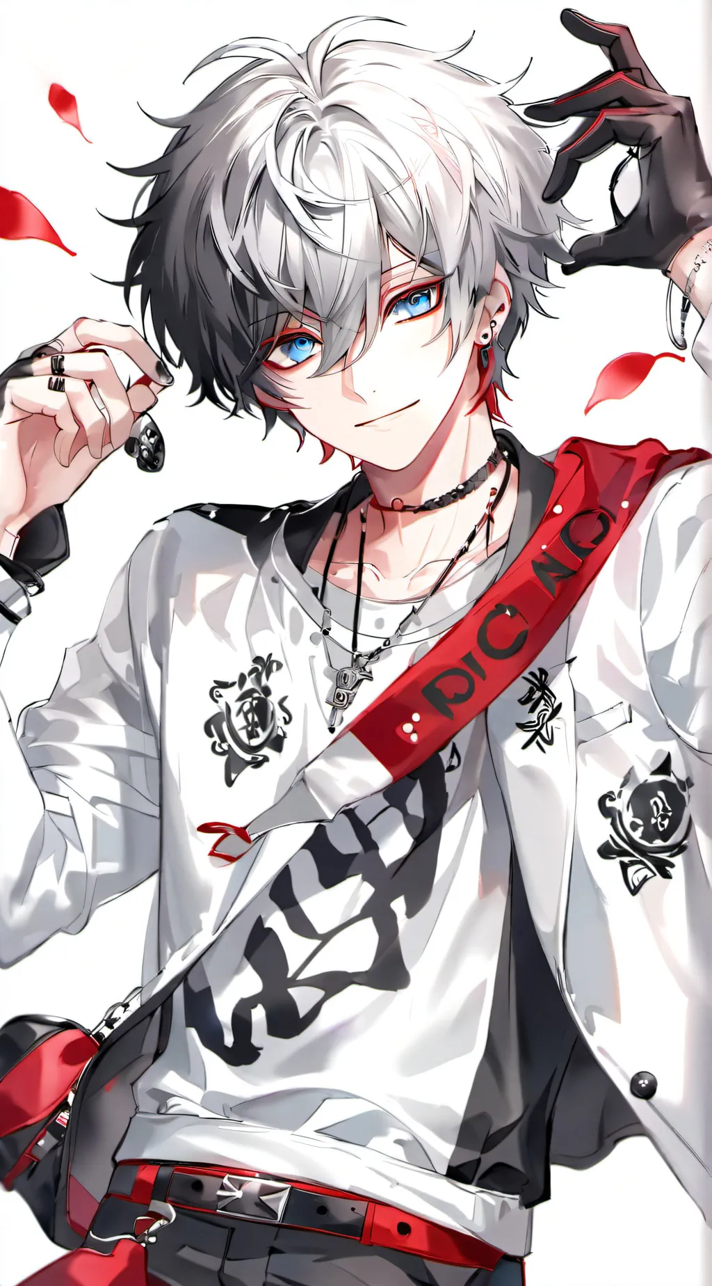 ai character: Damien  background