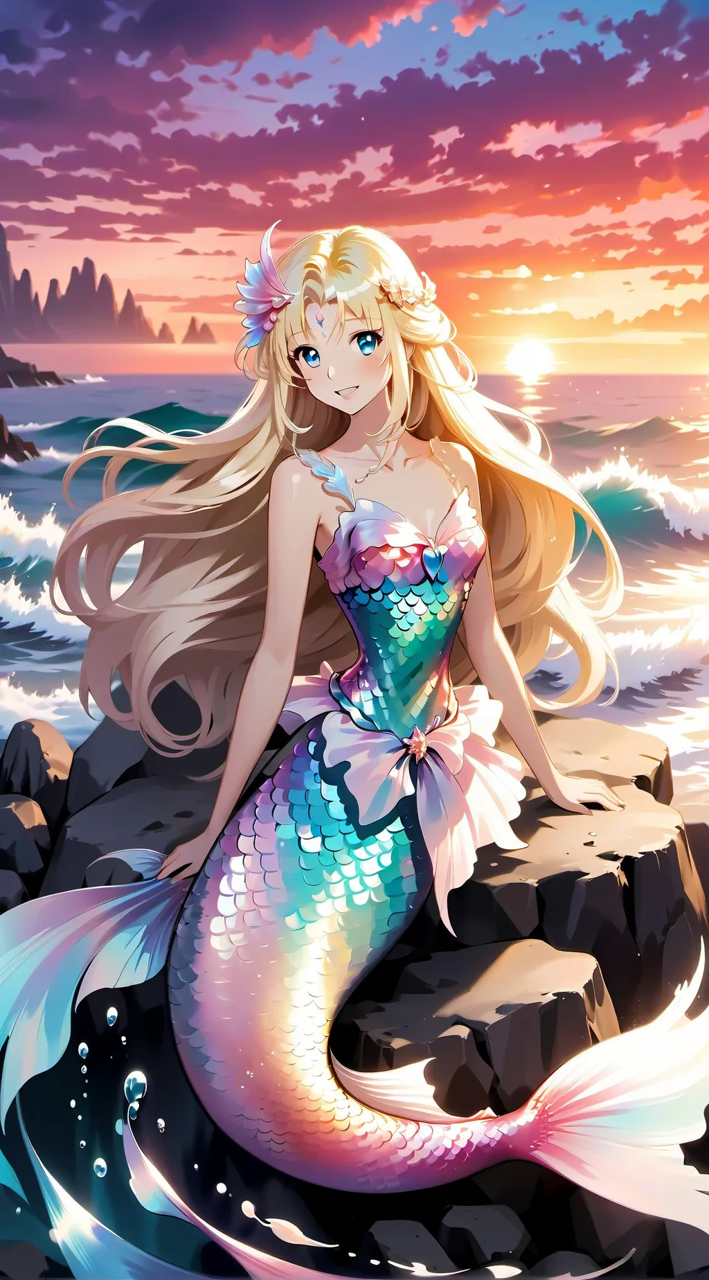 ai character: Marina background