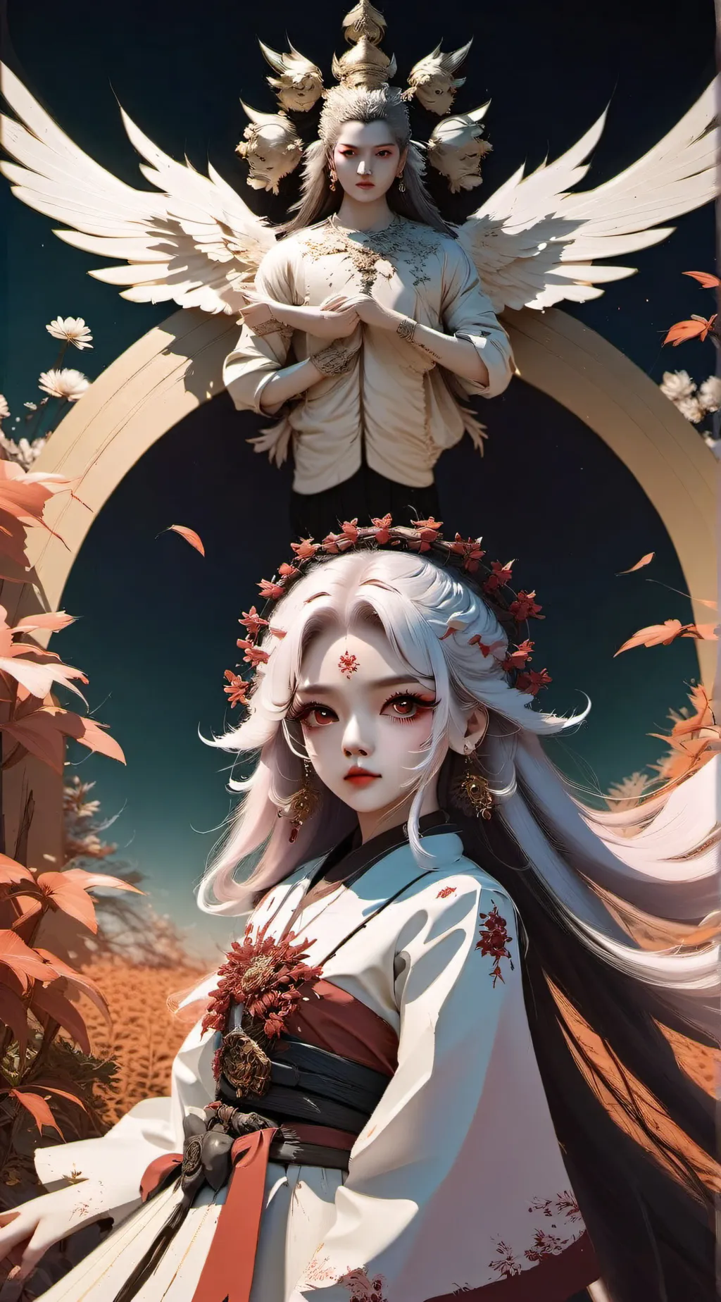 ai character: VIOLET  background