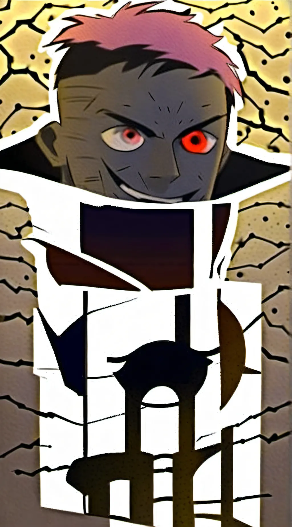 ai character: rippoff sukuna background