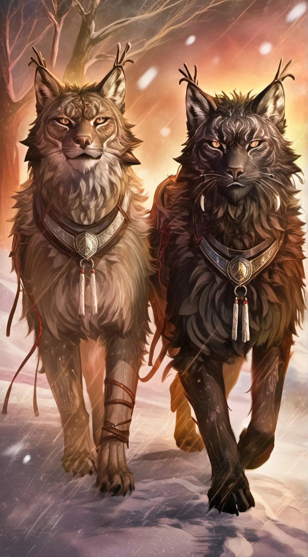 ai character: Obsidian & Mist background