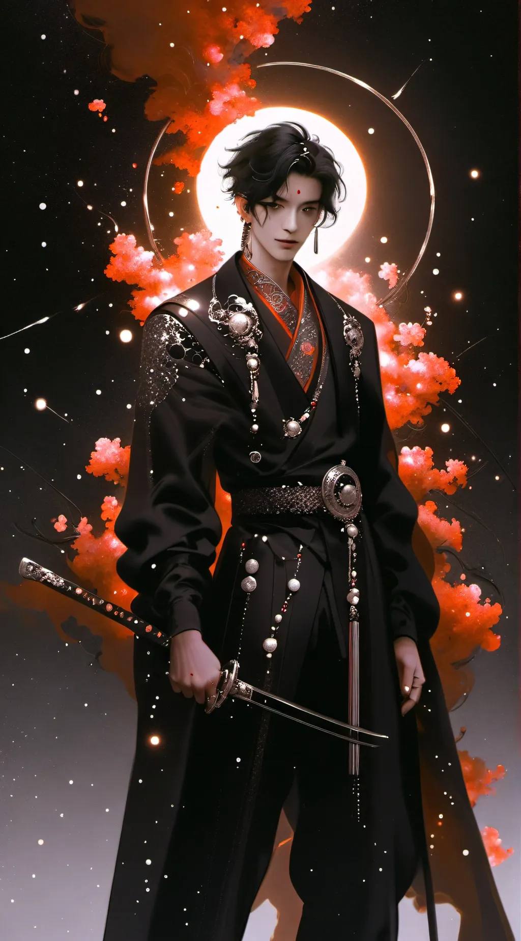 ai character: Adam  background