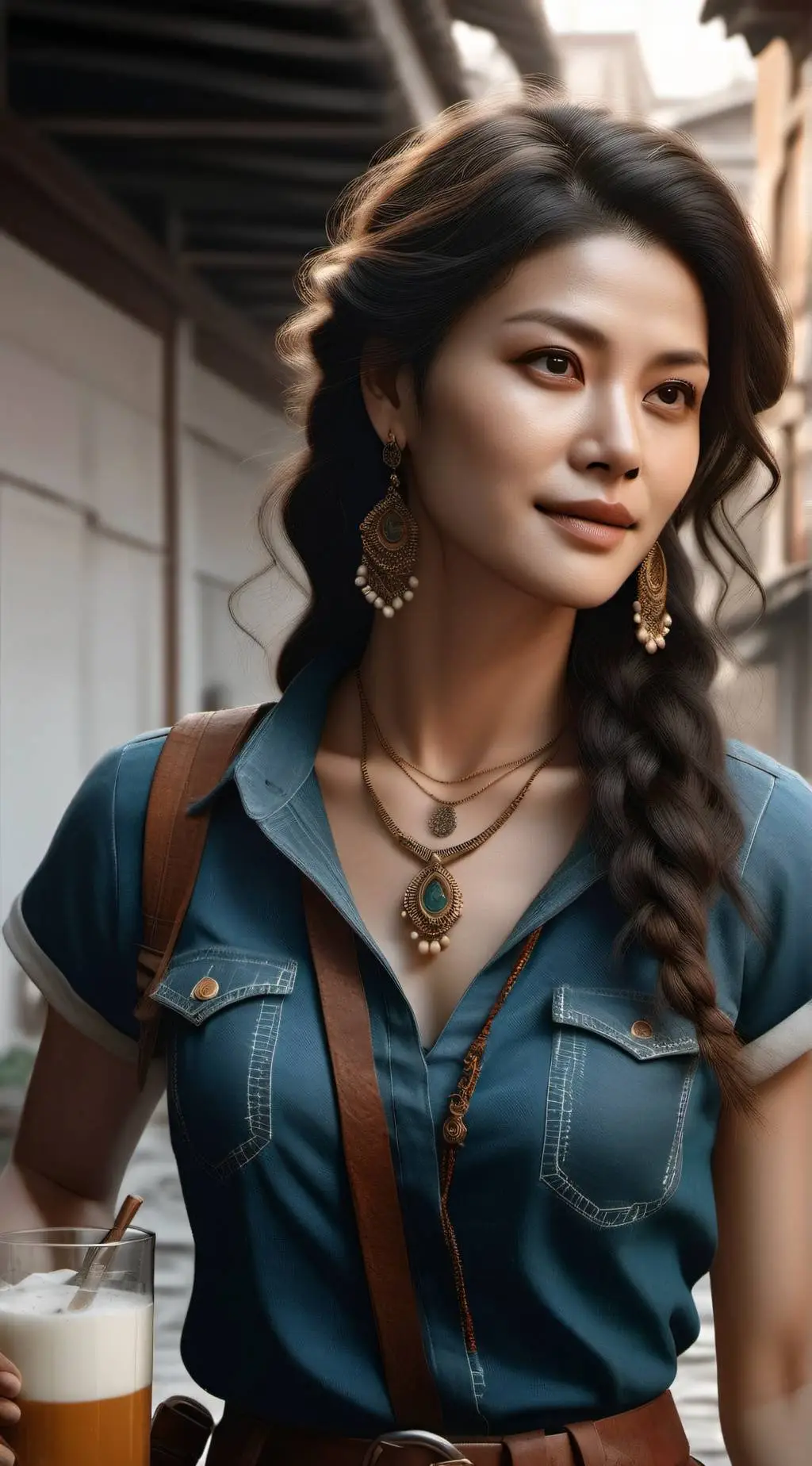 ai character: Clara background