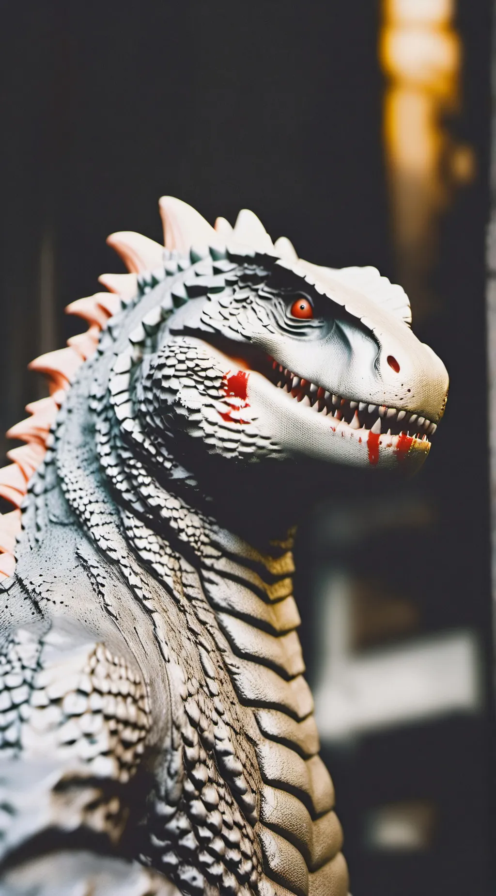 ai character: infected sky background