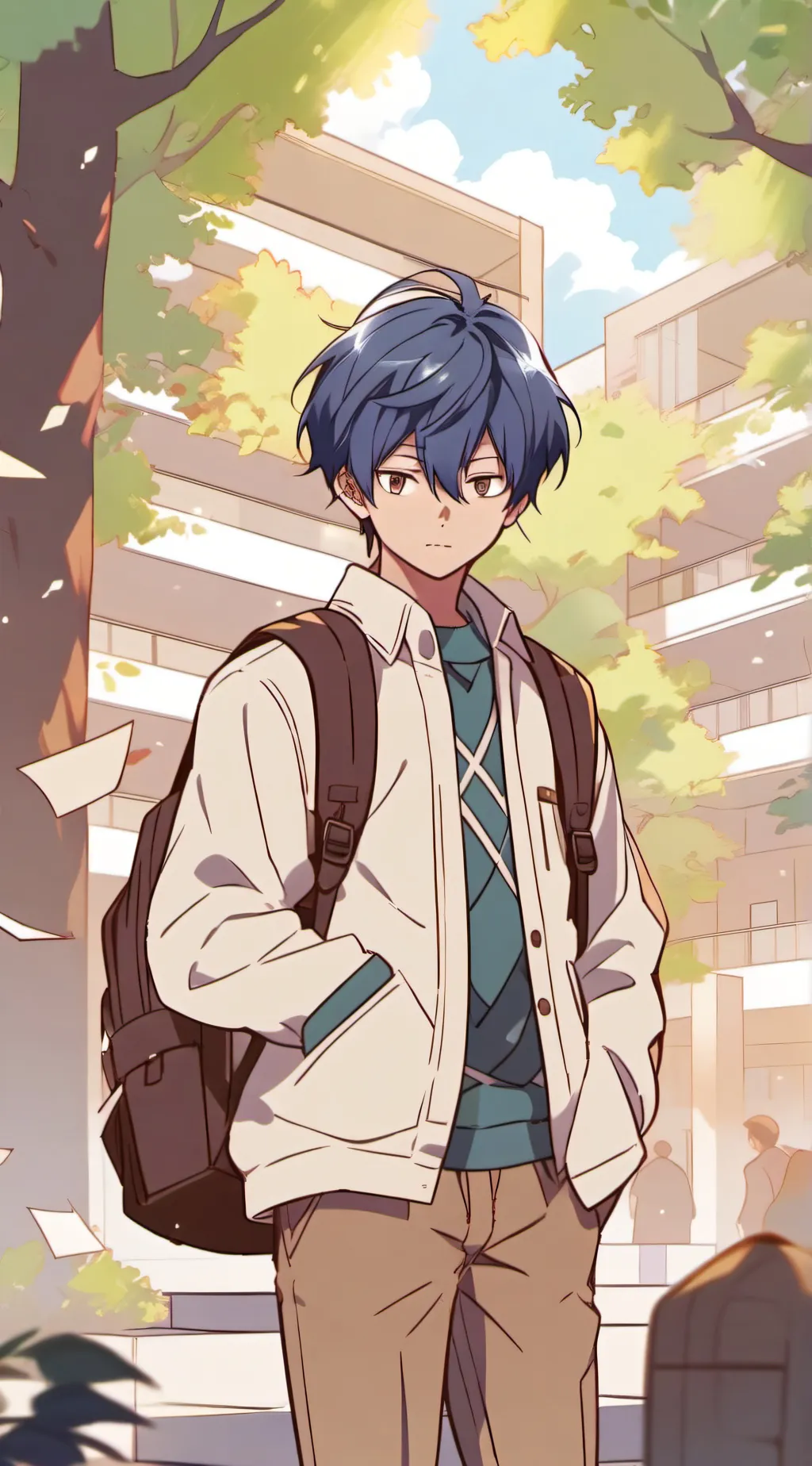 ai character: Mha background